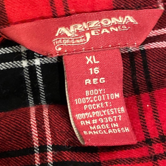 Arizona Kids- Plaid Flannel - Picture 3 of 3